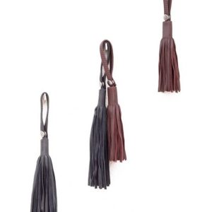 LEATHER FRINGE TASSELS